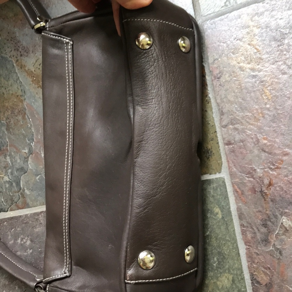 Vintage Perlina leather handbag - Picture 5 of 8